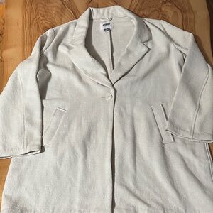 Women XL Old Navy Cream Jacket